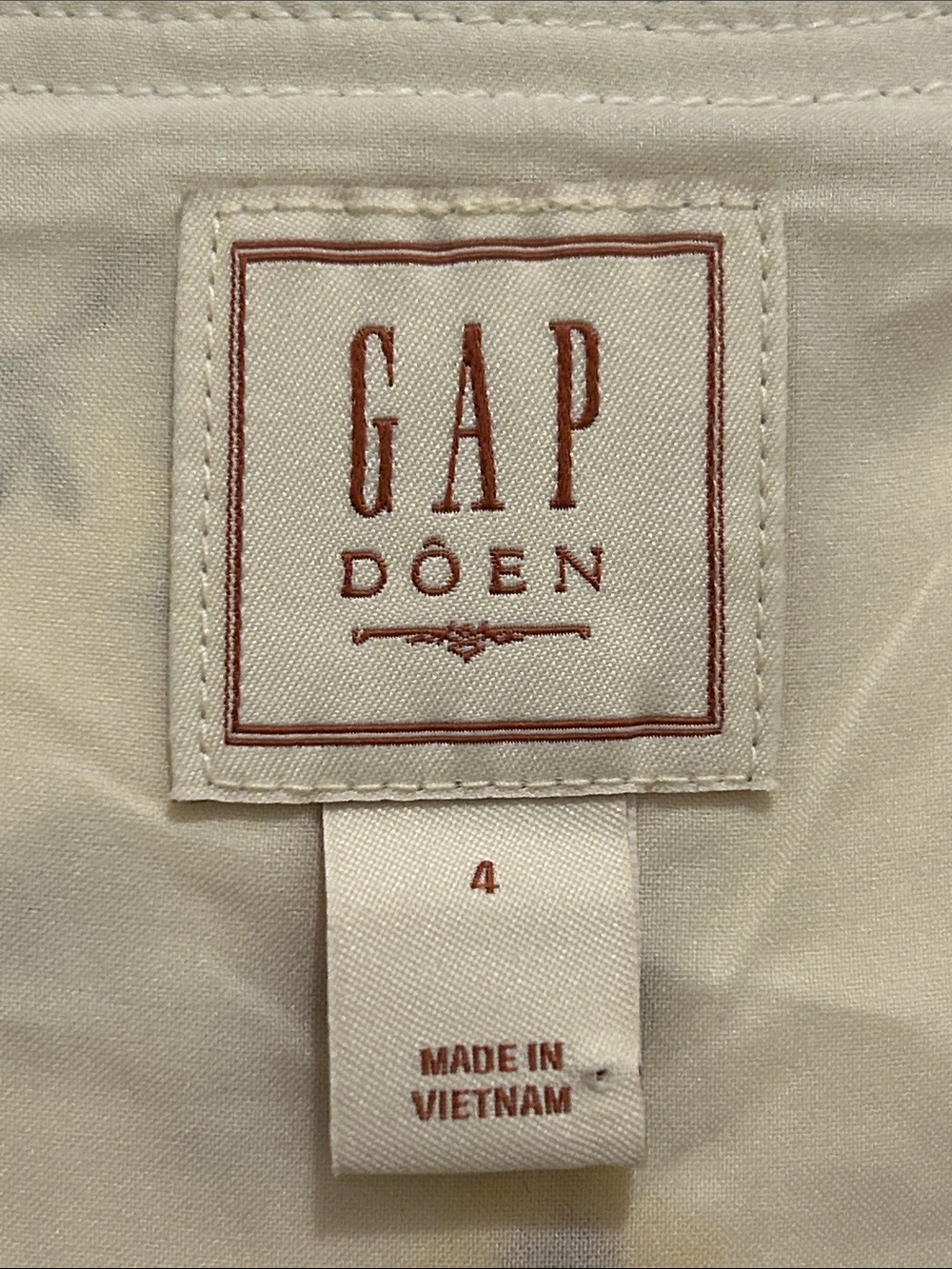 Gap x Doen Pansy Floral Blue Trimmed Tie Midi Dress New Size 4 Cottagecore - Picture 15 of 16